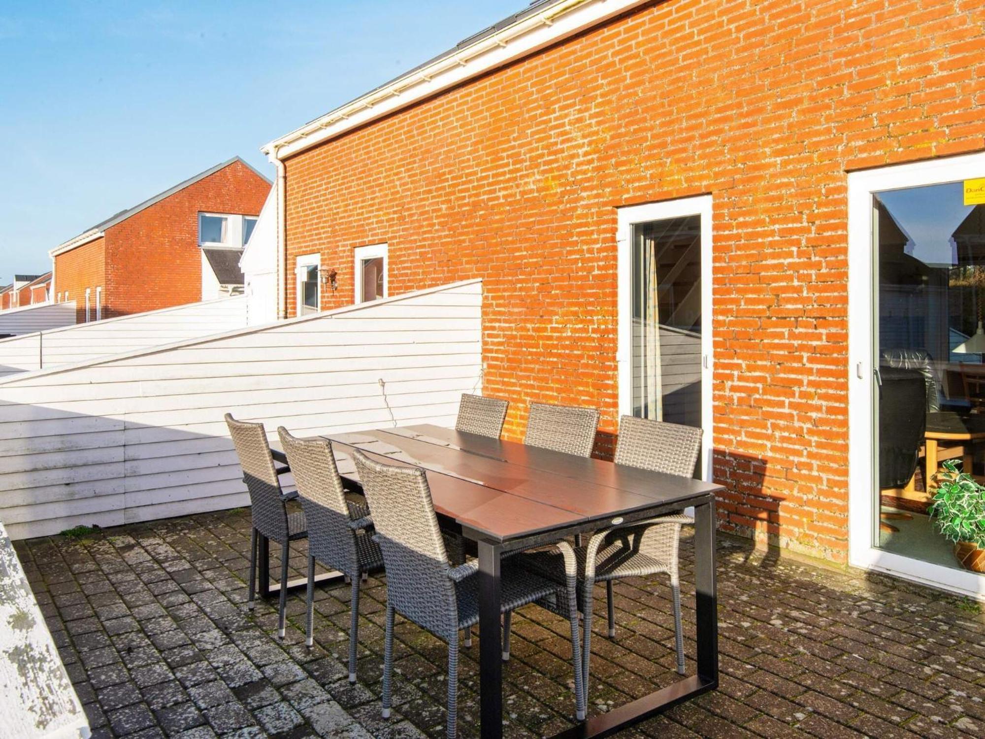 8 Person Holiday Home In R M Sønderby Exteriör bild